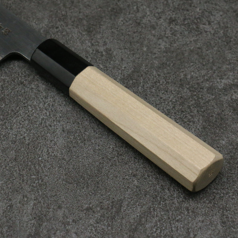 Minamoto Akitada Acero Azul No.2 Kasumitogi Santoku 180mm Mango de Magnolia - Japanny-SP