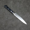 Seisuke Seiten Molibdeno Petty-Utilitario Cuchillo Japones 120mm Mango de azul marino de pakka negra  con Funda - Japanny-SP