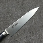 Seisuke Seiten Molibdeno Petty-Utilitario Cuchillo Japones 120mm Mango de azul marino de pakka negra  con Funda - Japanny-SP