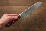 Tamahagane Kyoto 63 capas Damasco Santoku  160mm KP-1115 - Japanny-SP