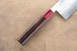 Kunihira VG1 Martillado Nakiri  165mm Mango de Shitan (virola: madera de pakka roja) - Japanny-SP