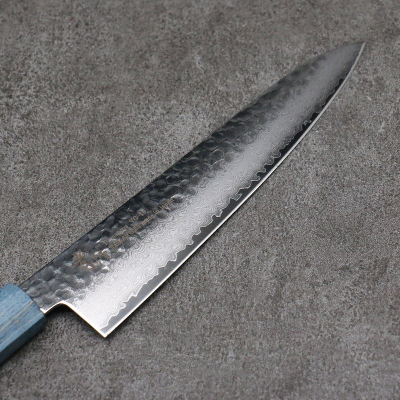 Sakai Takayuki VG10 Damasco de 33 Capas Gyuto Cuchillo Japones 210mm Mango de Madera estabilizada - Japanny-SP