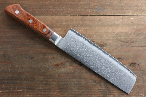 Tamahagane Kyoto 63 capas Damasco Nakiri  160mm KP-1116 - Japanny-SP