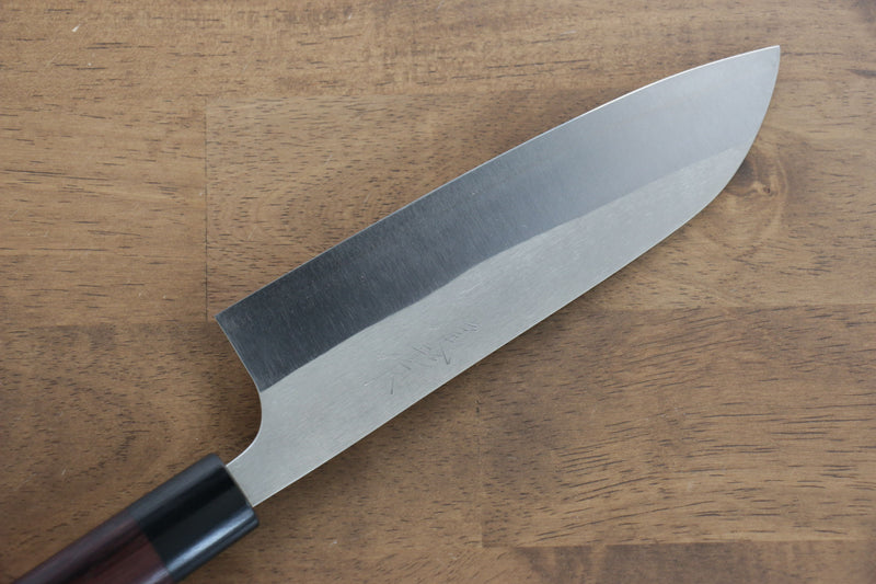 Shungo Ogata SG2 Santoku  180mm Mango de Shitan - Japanny-SP