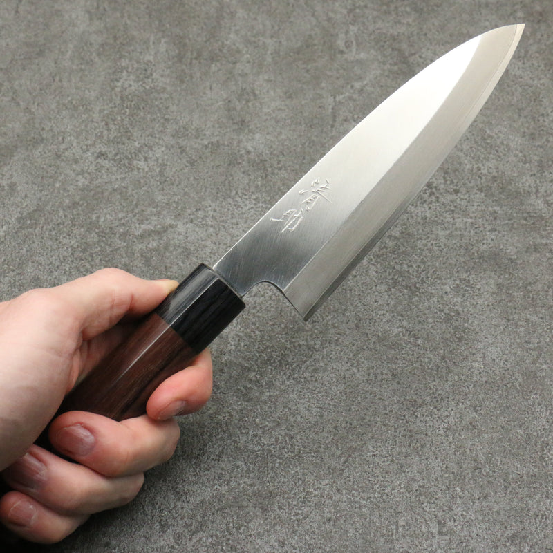 Seisuke VG1 Kasumitogi Funayuki Cuchillo Japones 165mm Mango de Palisandro - Japanny-SP