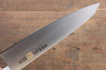 Iseya Molybdenum Steel Petty Knife 150mm & Gyuto Knife 210mmwith Black Micarta handle Set (Ferrel : Stainless Steel) - Japanny-SP