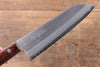 Kunihira VG1 Terminado Migaki Santoku  170mm Mango de Caoba - Japanny-SP