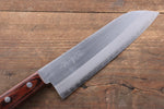 Kunihira VG1 Terminado Migaki Santoku  170mm Mango de Caoba - Japanny-SP