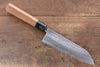 Kunihira Tanryu VG1 Damasco Santoku  170mm Mango de Nogal - Japanny-SP