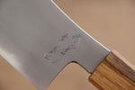 Jikko Fujisan Acero Azul No.2 Gyuto 210mm Mango de Roble - Japanny-SP