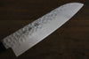 Sakai Takayuki AUS10 Damasco de 45 Capas Santoku  180mm Mango de Shitan - Japanny-SP