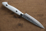 Kazuo Nomura VG10 Damasco Petty-Utilitario  100mm Mango de Piedra blanca - Japanny-SP