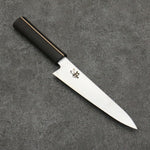 Shigeki Tanaka Majiro Acero de Plata No.3 Petty-Utilitario Cuchillo Japones 150mm Mango de Madera de ebano - Japanny-SP