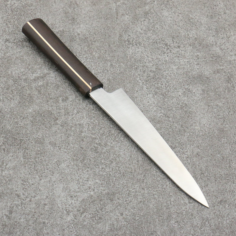 Shigeki Tanaka Majiro Acero de Plata No.3 Petty-Utilitario Cuchillo Japones 150mm Mango de Madera de ebano - Japanny-SP