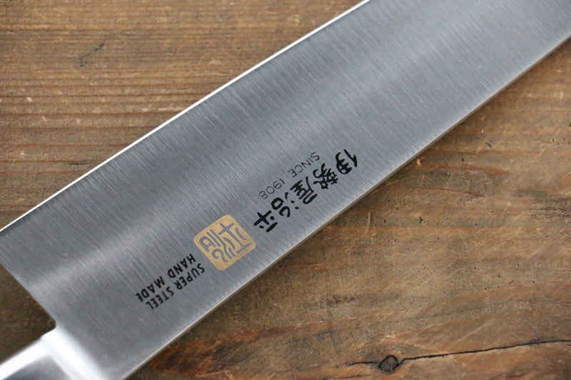 Iseya Molibdeno Gyuto  210mm Mango de Micarta Negra - Japanny-SP