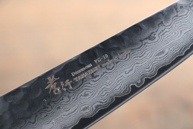 Sakai Takayuki VG10 Damasco de 33 Capas Bisteck  120mm Mango de Keyaki (Olmo Japones) - Japanny-SP