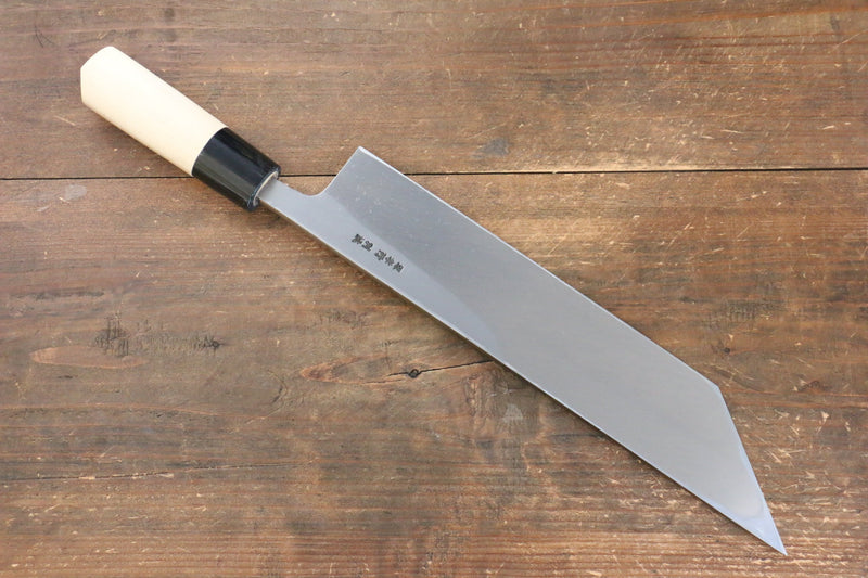 Sakai Takayuki Acero Blanco No.2 Cuchillo para anguilas  270mm Mango de Magnolia - Japanny-SP