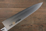 Iseya Molibdeno Gyuto  210mm Mango de Madera de pakka de caoba - Japanny-SP