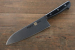 Iseya Molybdenum Steel petty Knife 150mm & Santoku Knife 180mm with Black Packer wood Handle Set - Japanny-SP