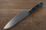 Iseya Molybdenum Steel petty Knife 150mm & Santoku Knife 180mm with Black Packer wood Handle Set - Japanny-SP