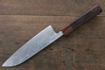 Takayuki Iwai VG10 Damasco Santoku  165mm Mango de Honduras - Japanny-SP