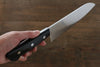 Iseya Molybdenum Steel petty Knife 150mm & Santoku Knife 180mm with Black Packer wood Handle Set - Japanny-SP