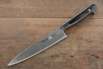 Iseya Molybdenum Steel petty Knife 150mm & Santoku Knife 180mm with Black Packer wood Handle Set - Japanny-SP