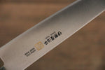 Iseya Molybdenum Steel petty Knife 150mm & Santoku Knife 180mm with Black Packer wood Handle Set - Japanny-SP