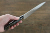 Iseya Molybdenum Steel petty Knife 150mm & Santoku Knife 180mm with Black Packer wood Handle Set - Japanny-SP