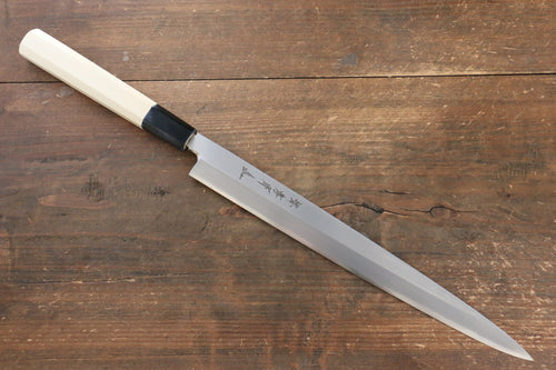 Sakai Takayuki Serie Chef Acero de Plata No.3 Fuguhiki  270mm Mango de Magnolia - Japanny-SP