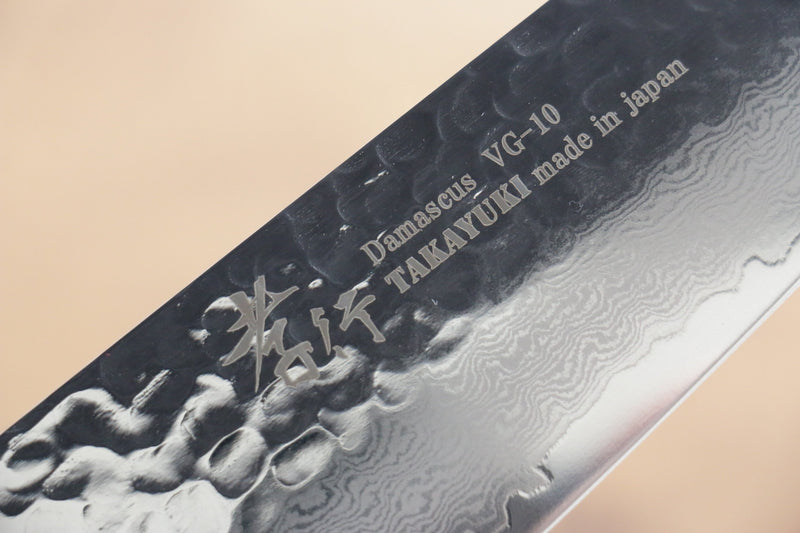 Sakai Takayuki VG10 Damasco de 33 Capas Kengata Santoku  160mm - Japanny-SP