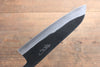 Takayuki Iwai Acero Azul Kurouchi Santoku  165mm Mango de Shitan - Japanny-SP