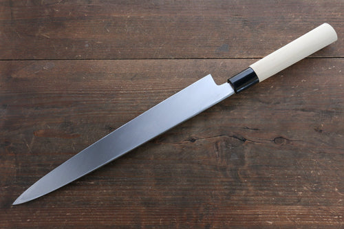 Sakai Takayuki [Para zurdo] Kasumitogi Acero Blanco Yanagiba  270mm - Japanny-SP