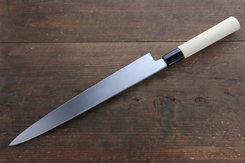 Sakai Takayuki [Para zurdo] Kasumitogi Acero Blanco Yanagiba  270mm - Japanny-SP