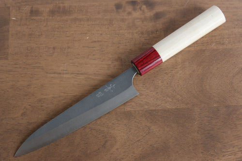 Masakage Yuki Acero Blanco No.2 Nashiji Petty-Utilitario  120mm Mango de Magnolia - Japanny-SP