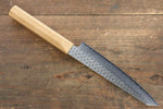 Jikko VG10 de 17 Capas Kiritsuke Petty, Utilitario 140mm Mango de Roble - Japanny-SP