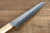 Jikko VG10 de 17 Capas Kiritsuke Petty, Utilitario 140mm Mango de Roble - Japanny-SP