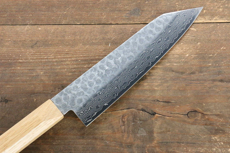 Jikko VG10 de 17 Capas Santoku 170mm Mango de Roble - Japanny-SP