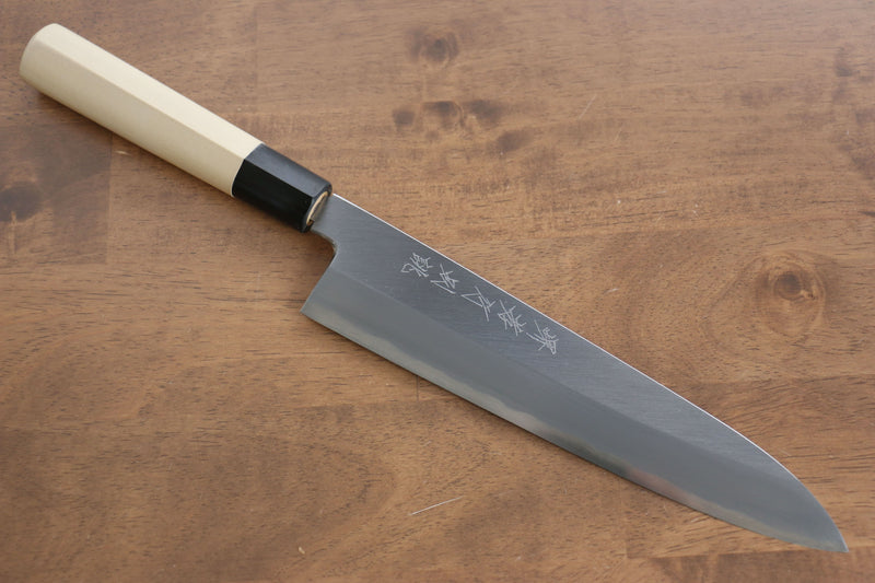 Sakai Takayuki Tokujyo Acero Blanco No.2 Gyuto  240mm Mango de Magnolia - Japanny-SP