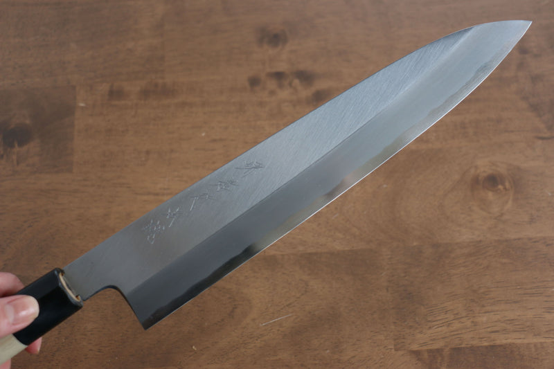 Sakai Takayuki Tokujyo Acero Blanco No.2 Gyuto  270mm Mango de Magnolia - Japanny-SP