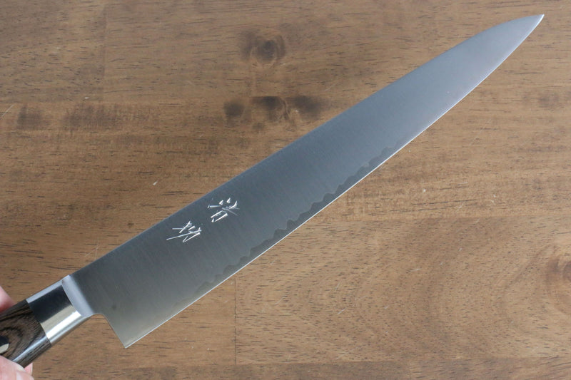 Seisuke SG2 Sujihiki  240mm Mango de Madera de Pakka Cafe - Japanny-SP