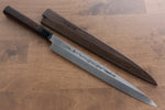 Sakai Takayuki Honyaki VG10 Grabado de Dragón Yanagiba  300mm Mango de Wenge  con Funda - Japanny-SP