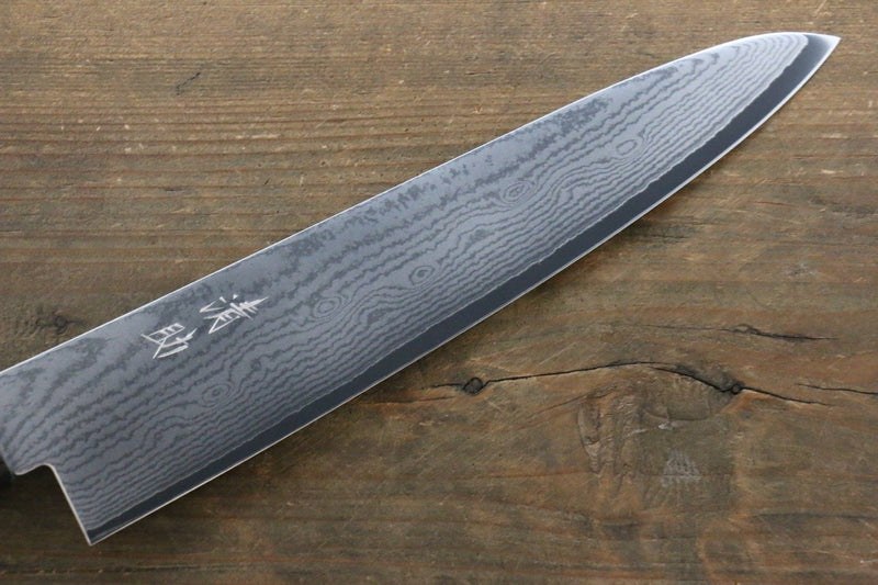 Seisuke VG10 Damasco de 63 Capas Gyuto  210mm Mango de Shitan - Japanny-SP