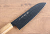 Sakai Takayuki Kurokage VG10 Martillado Cubierto de Teflon Santoku  170mm Mango de Arce quemado - Japanny-SP