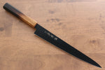 Sakai Takayuki Kurokage VG10 Martillado Cubierto de Teflon Sujihiki  240mm Mango de Arce quemado - Japanny-SP