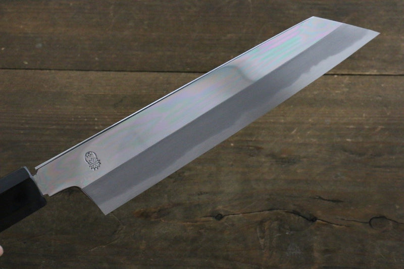 Choyo Acero Blanco Terminado de Espejo Kiritsuke Gyuto  210mm Mango de Magnolia - Japanny-SP