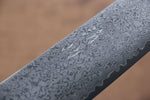 Seisuke VG10 Damasco de 33 Capas Kiritsuke Gyuto  210mm Mango de Madera de Pakka Gris - Japanny-SP