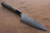 Seisuke VG10 Damasco de 33 Capas Kiritsuke Santoku  165mm Mango de Madera de Pakka Gris - Japanny-SP