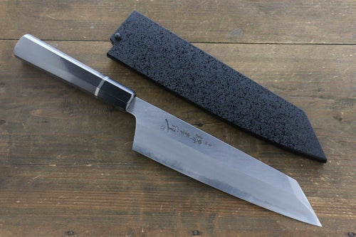 Sakai Takayuki Homura Acero Azul No.2 Kengata Gyuto  225mm Mango de Madera de ebano - Japanny-SP