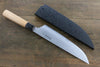 Sakai Takayuki Homura Kogetsu Acero Azul No.2 Gyuto  240mm Mango de Tejo - Japanny-SP